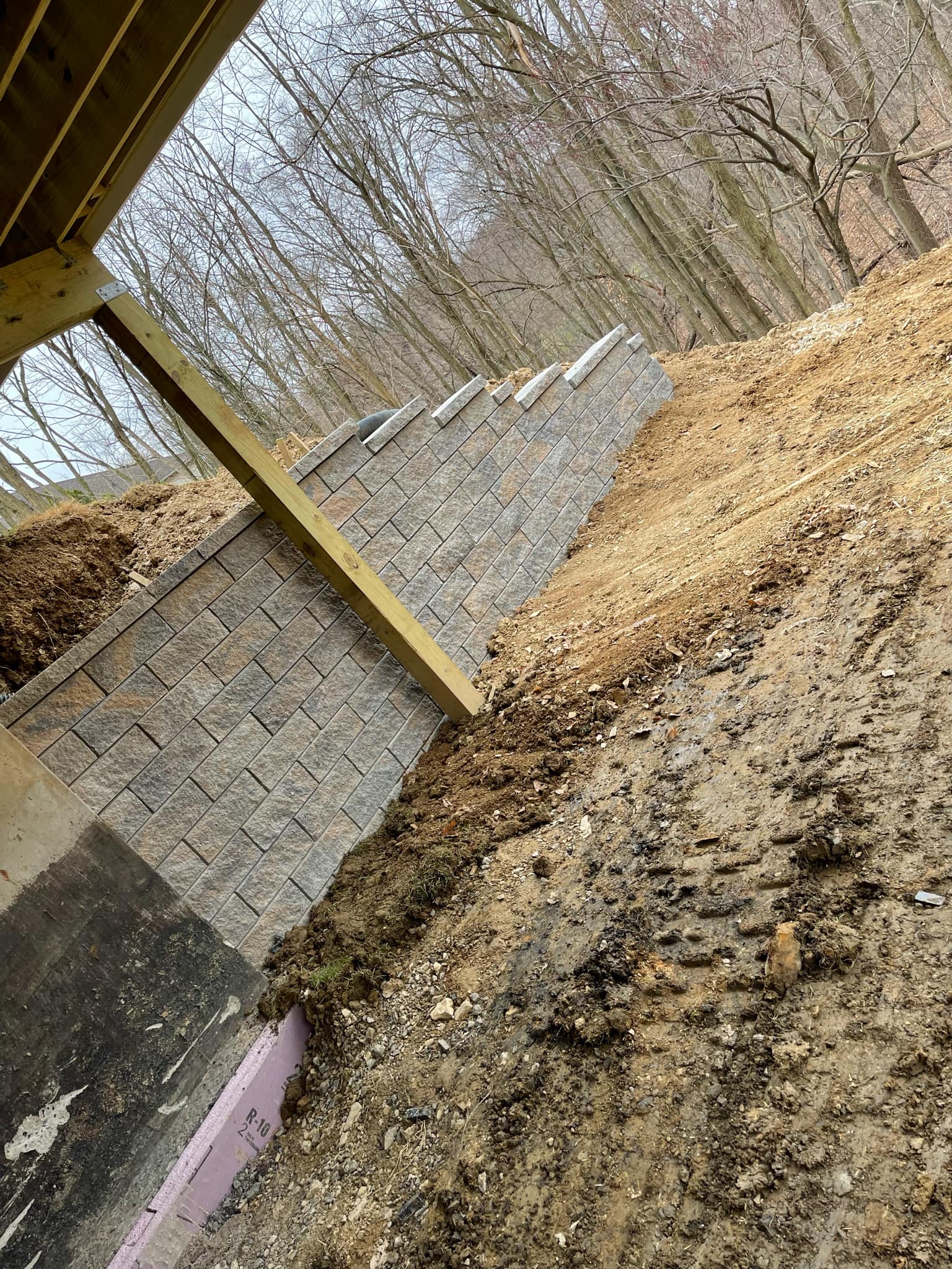 Detailed hardscape and patio work by JM Outdoor Services